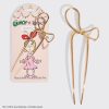 The Grinch x Kitsch Gold Bow French Hair Pin